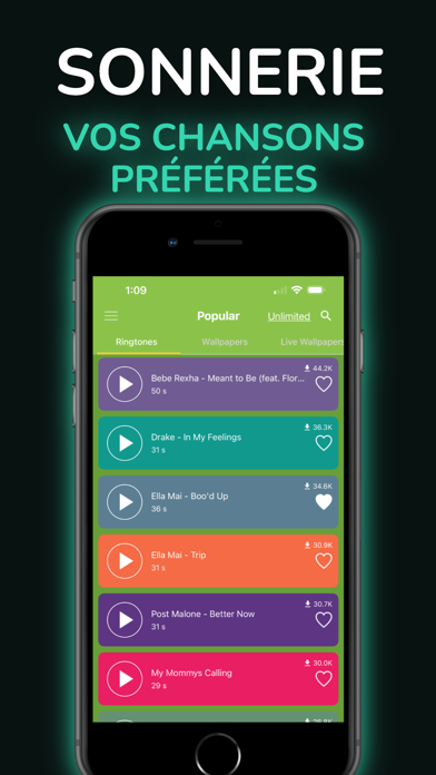 Screenshot #1 pour Garage Ringtones Maker & Music