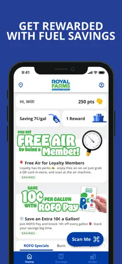Royal Farms Rewards iPhone Screenshot 1