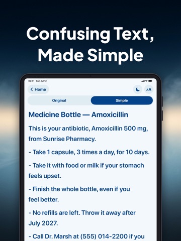 App screenshot