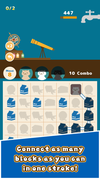 Liquid Cat Puzzle iPhone screenshot