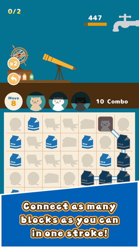 Liquid Cat Puzzle screenshot 2