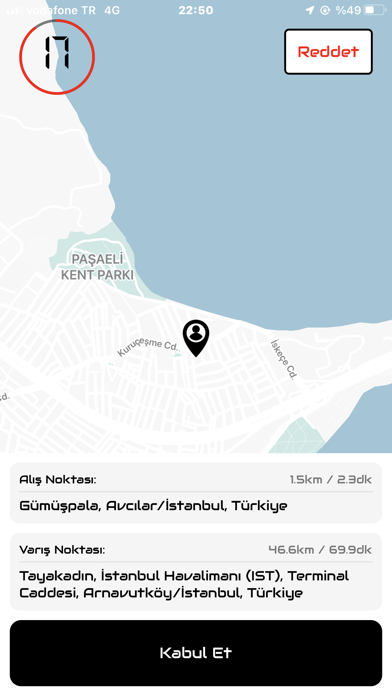 Taxiste Sürücü Screenshot