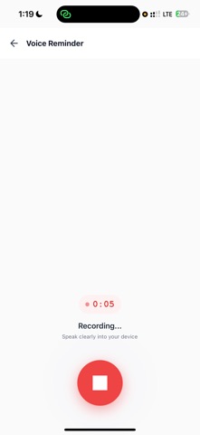 Remember: AI Voice Reminder screenshot