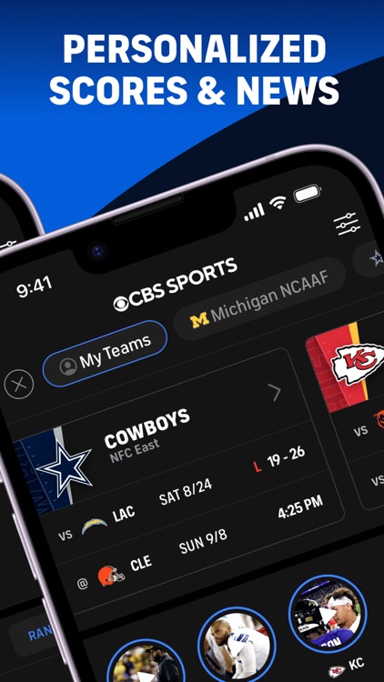 CBS Sports App: Scores & News