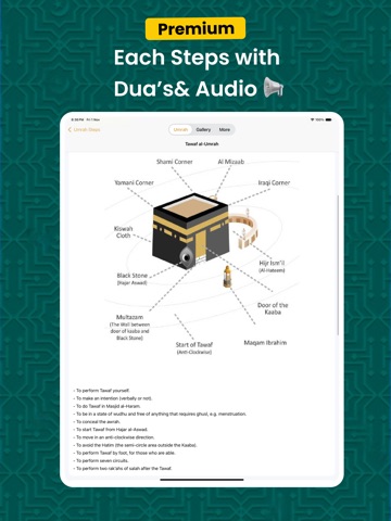 Umrah Guide Muslim Pro iPad screenshot