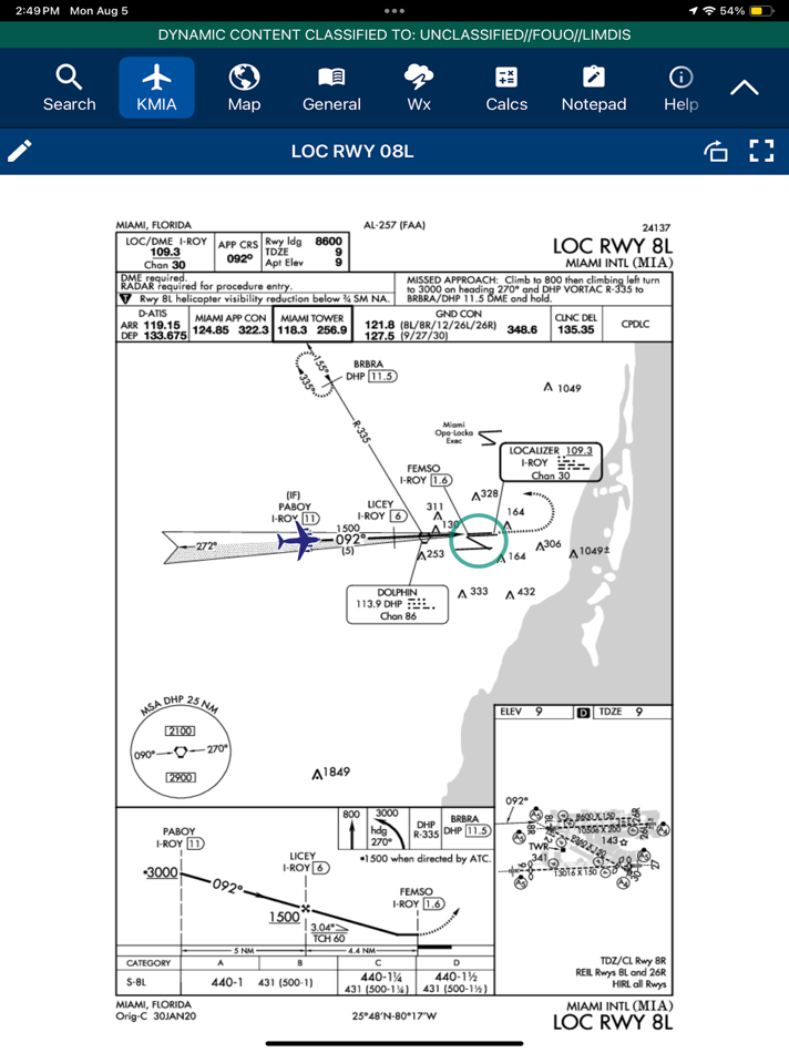 #4. Aero App (iOS) 由: National Geospatial-Intelligence Agency