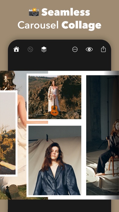 SWVY: Seamless Carousel Maker iPhone screenshot 3 - Graphics & Design app