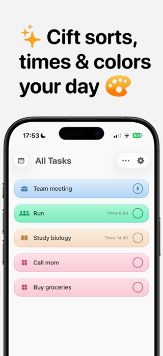 Cift - Smart Tasks & Calendar Screenshot 2 of 6