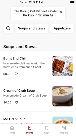 The Rolling Grill Pit Beef iPhone screenshot 2 - Food & Drink app