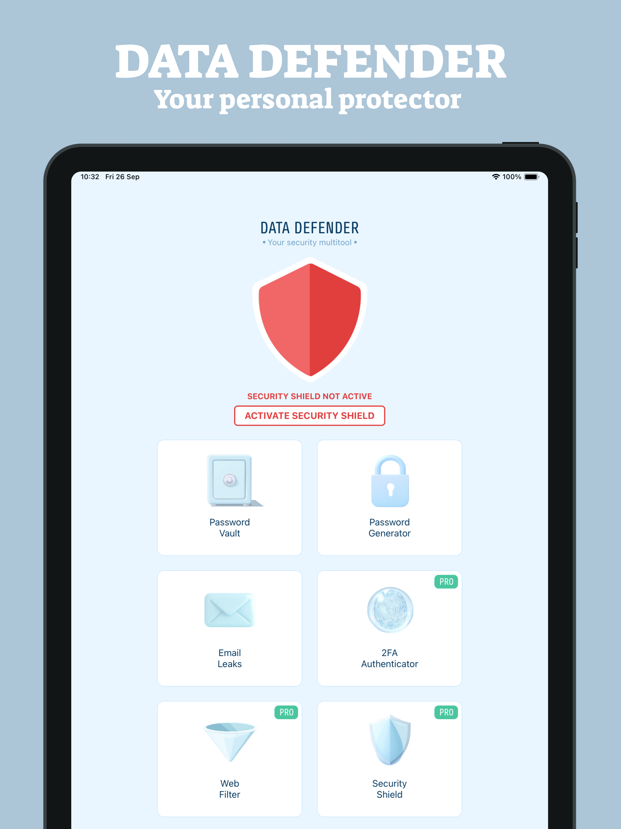 DataDefender: Keep your data