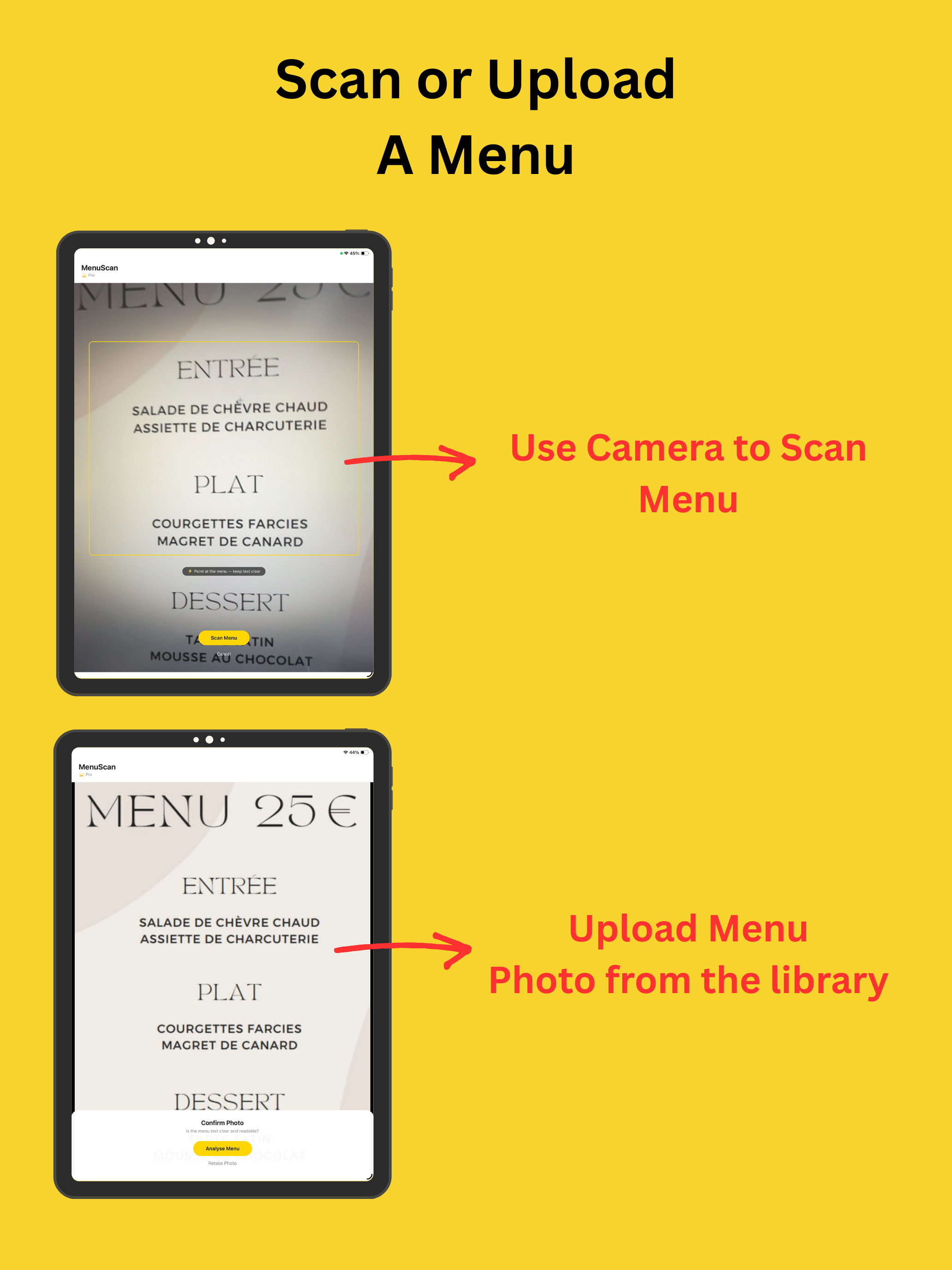 Menu Reader - MenuScan screenshot 8