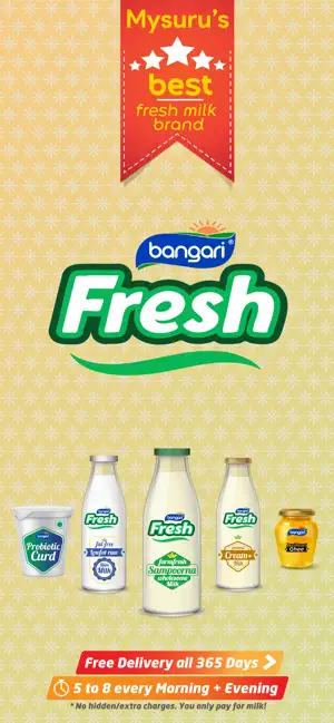 bangari Fresh Milk screenshot 1