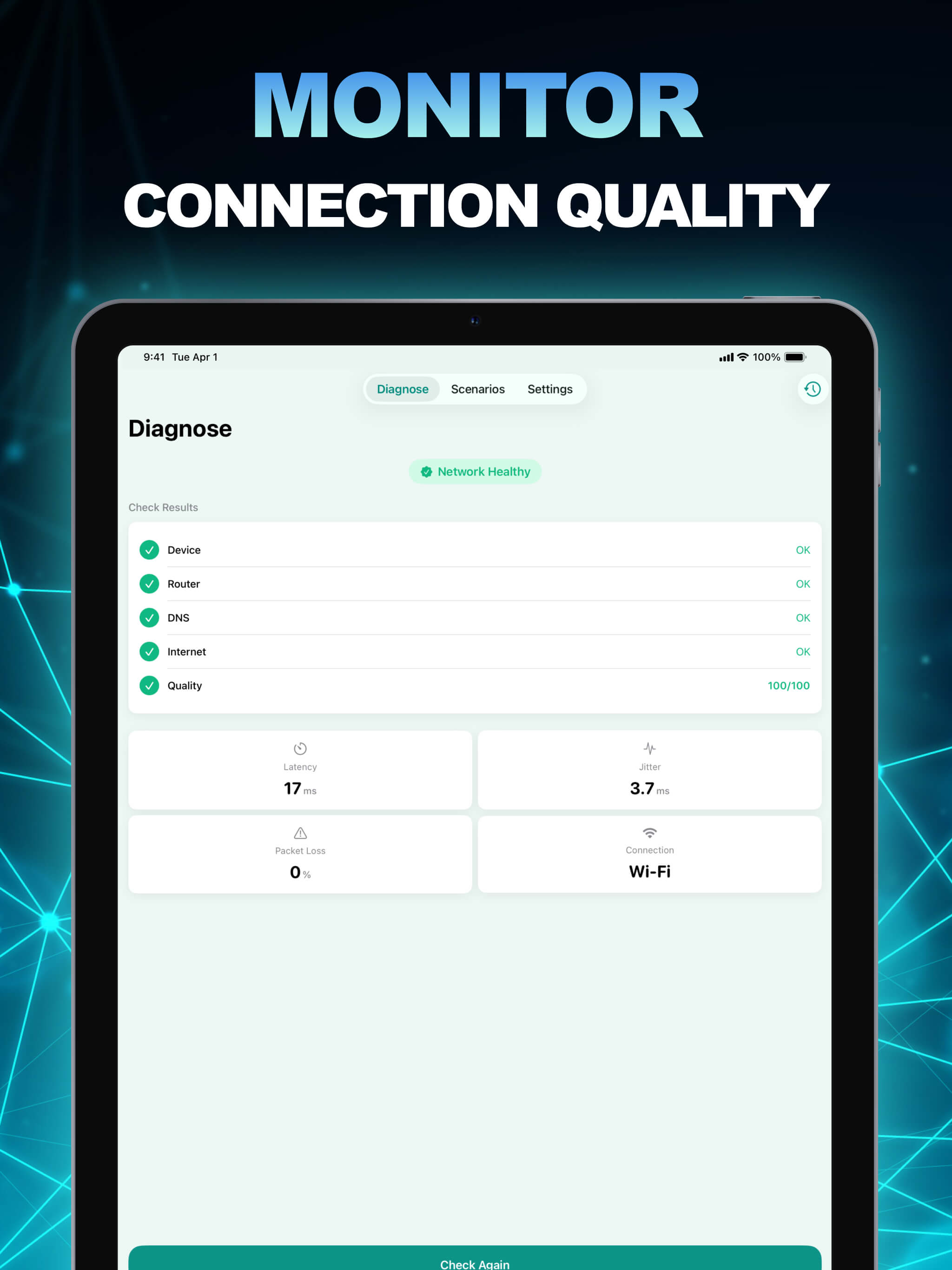 Wavora — Network Diagnostics