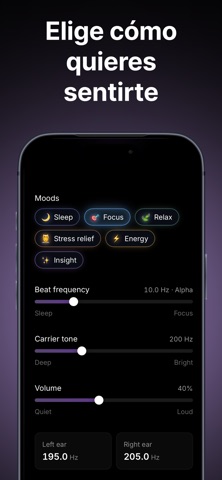 Bina: Binaural Beats screenshot 5