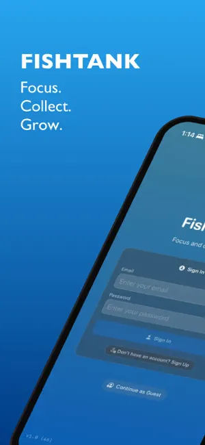 Fishtank - Focus App screenshot 1