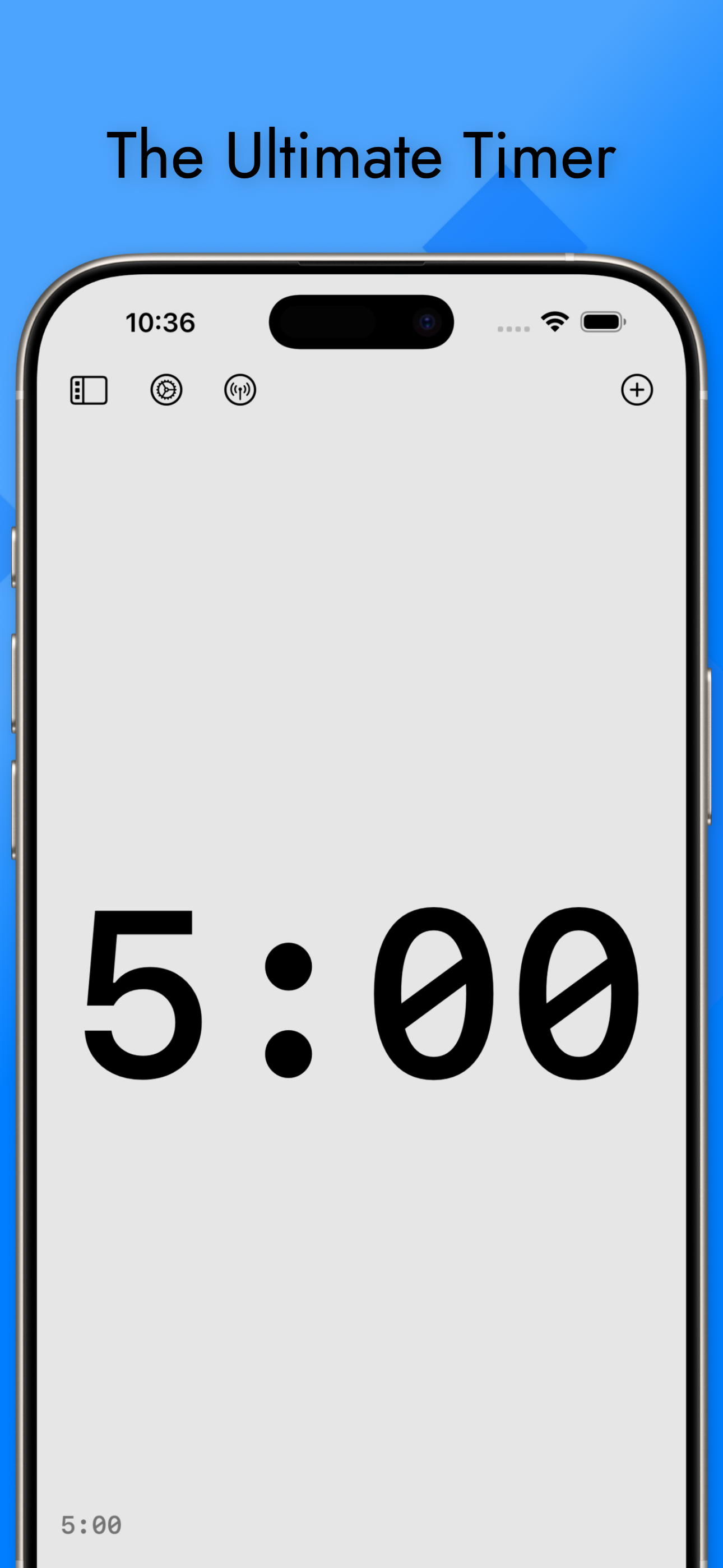 Timer for Rehearsal: Fin