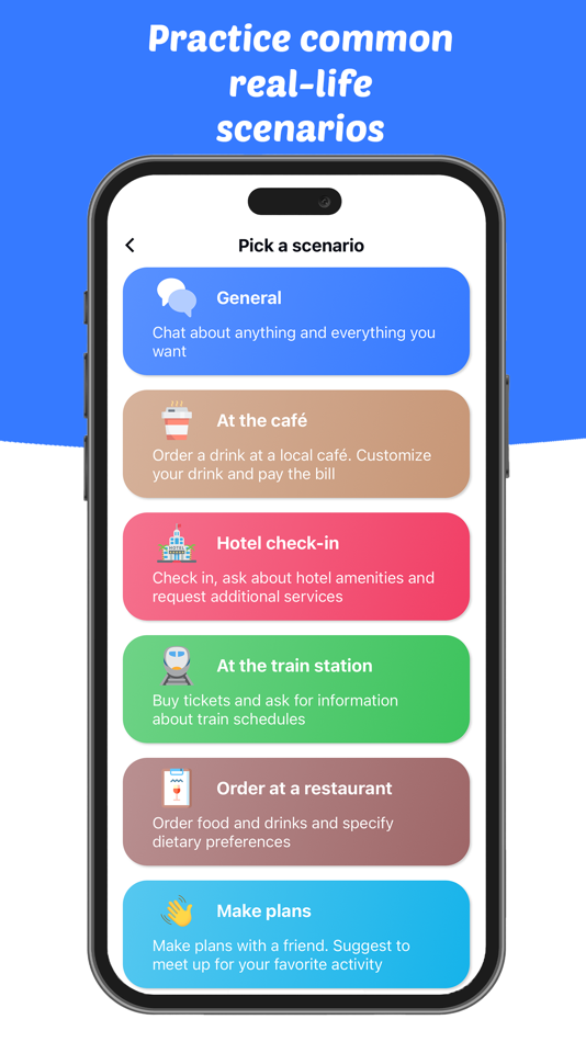 #5. LangAI: AI Language Learning (iOS) Podle: FABIAN MARTIN