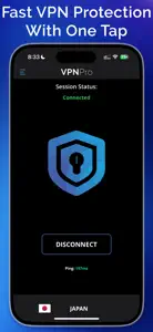 VPN Pro – Fast & Secure Proxy screenshot #1 for iPhone