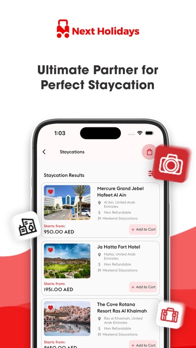 Next Holidays Screenshot