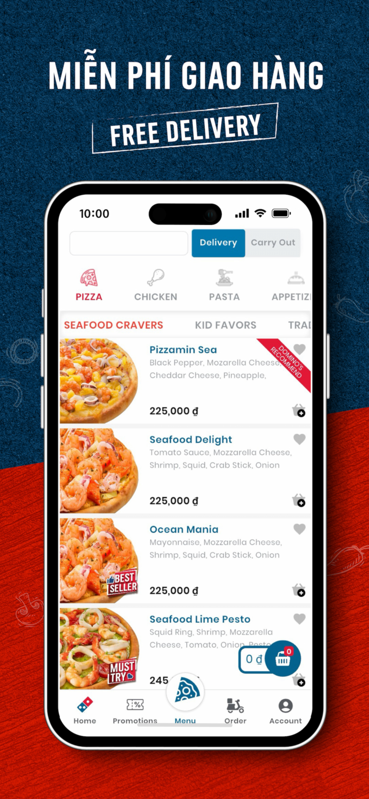Domino's Pizza Vietnam screenshot 3