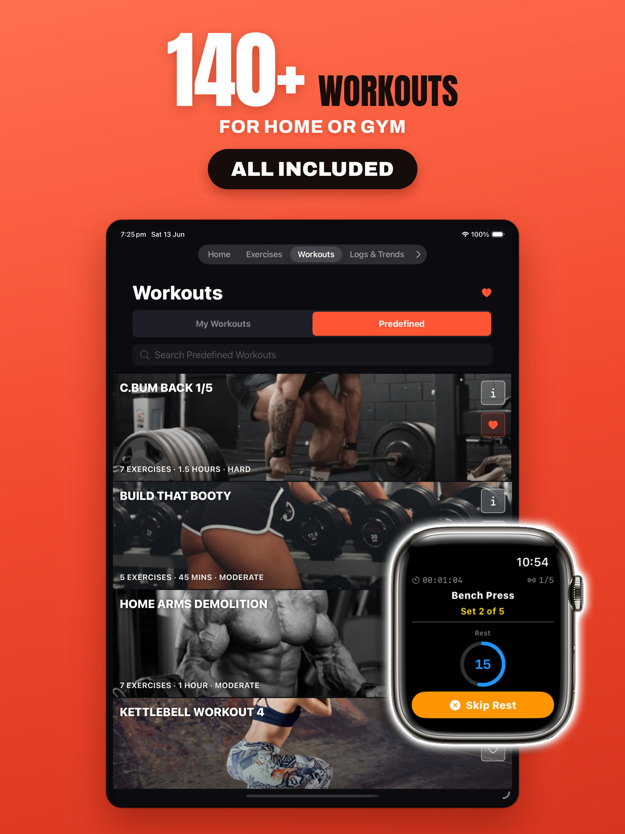 Gym Exercises & Workouts