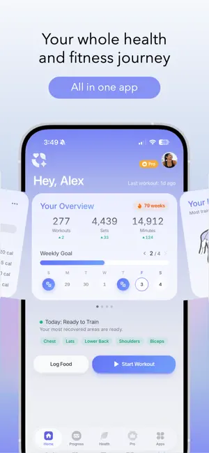 Moso: Health & Fitness Tracker screenshot 1