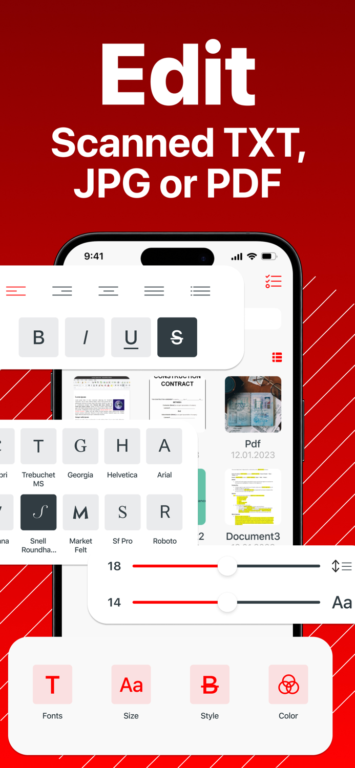 Scanner Document PDF Converter