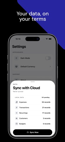 CentRail: Expense Tracker Screenshot 9 of 10