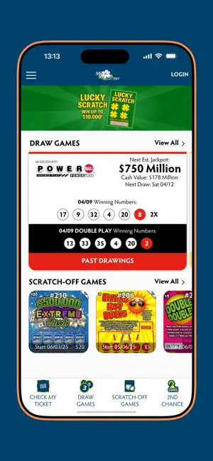 Mississippi Lottery Official screenshot 1