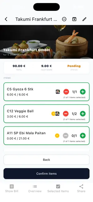 BillSplit AI screenshot 2