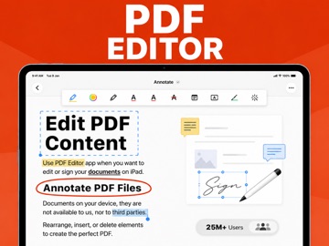 PDF Reader: Editor & Viewer iPad screenshot