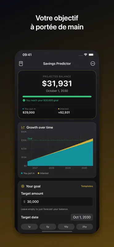Savings Predictor: Épargne screenshot 2 of 5