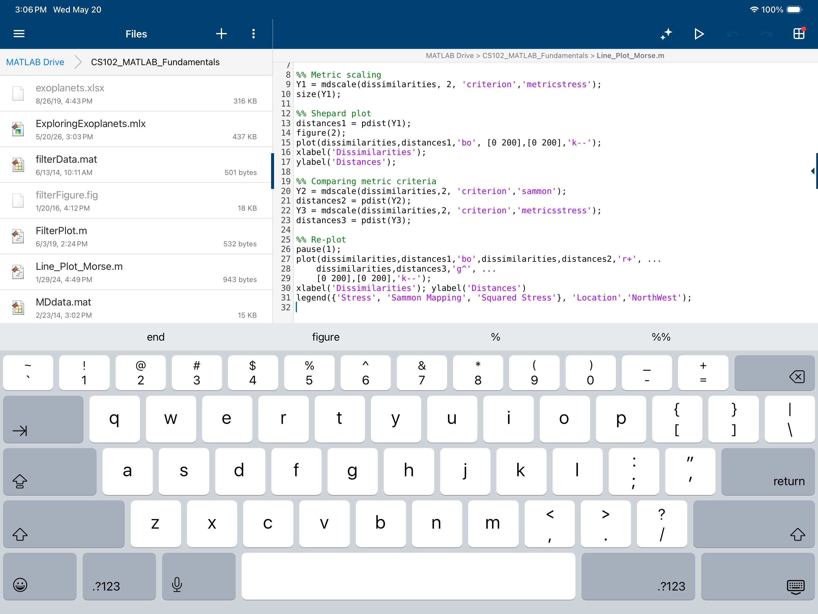 MATLAB Mobile