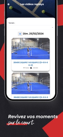 CLUB PADEL screenshot