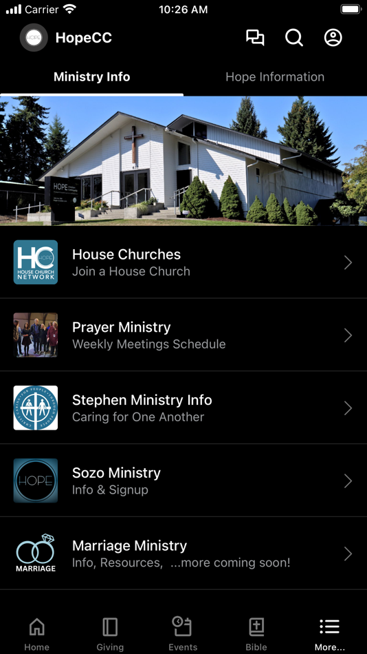 #3. Hope Christian Community (iOS) 来自: Hope Christian Fellowship Church