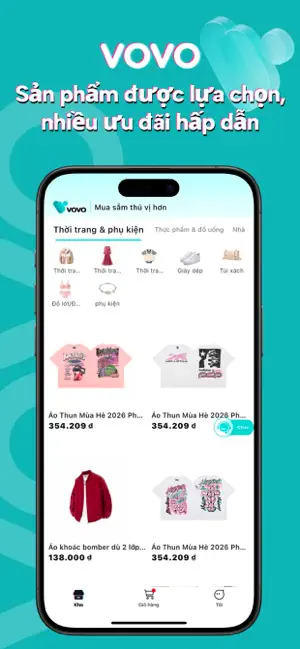 VOVO - Mua Sắm Online iPhone screenshot 3