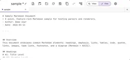 Marky Mark Markdown Editor screenshot 4