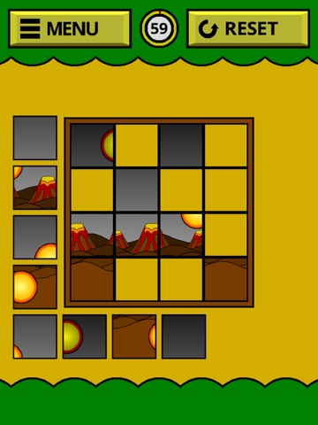 Jigsaw Puzzle - animated piece iPad screenshot