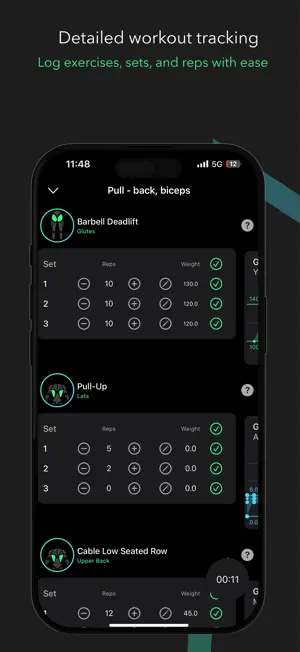 BodySense - Workout Tracker screenshot 3
