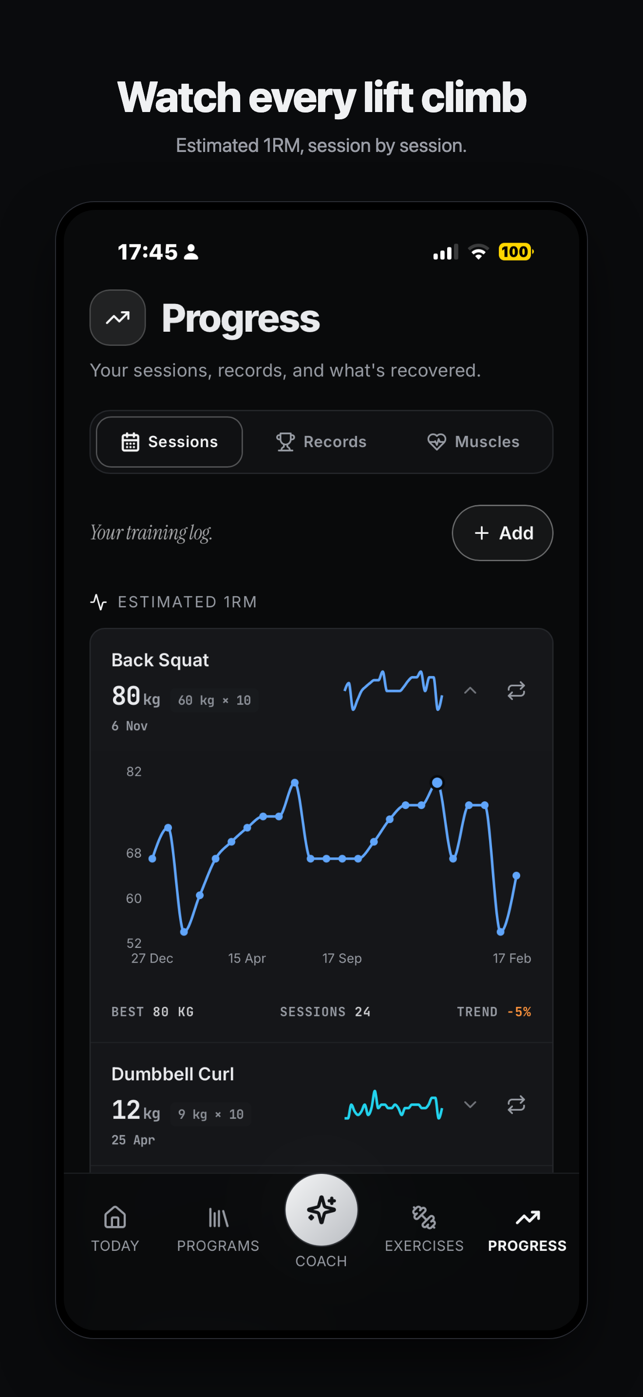 Lift OS — Strength Coach