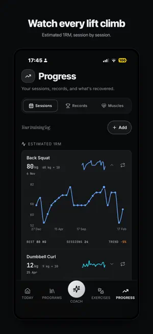 Lift OS — Strength Coach screenshot 4