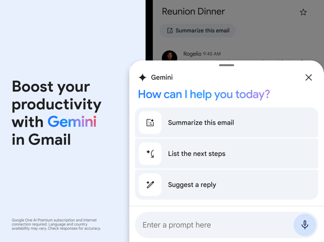 ‎Gmail - Email by Google Screenshot