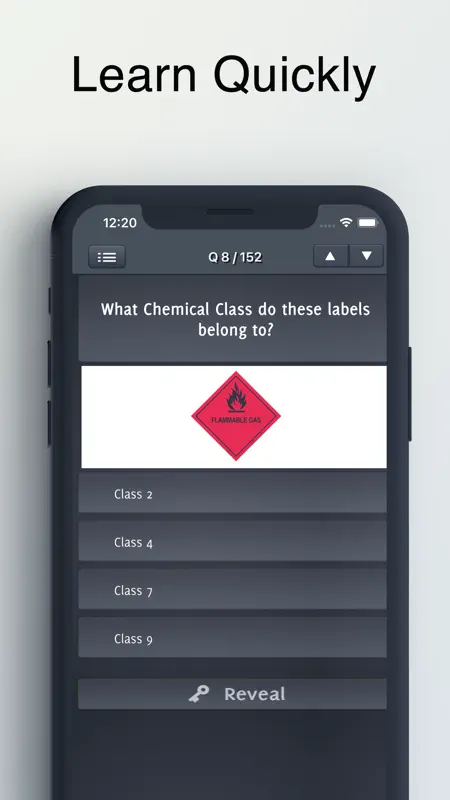 ADR QUIZ Dangerous Goods Test screenshot 5 of 6