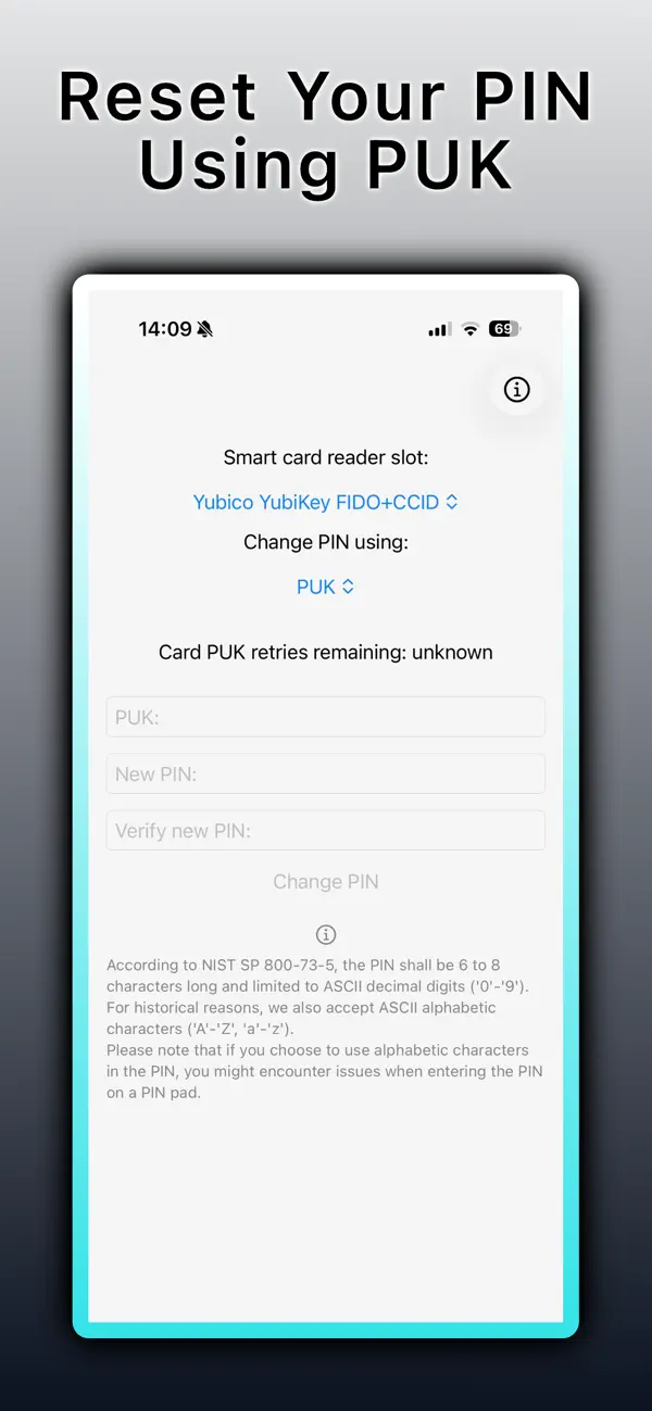 Screenshot #2 pour PIV PIN Manager