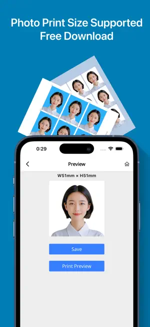 Passport Photo-ID Photo Snap screenshot 3