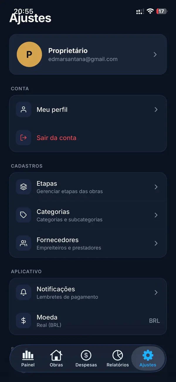 Screenshot #3 pour Controle de Obra