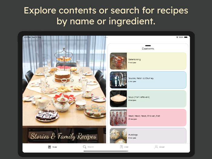 Stories  Family Recipes