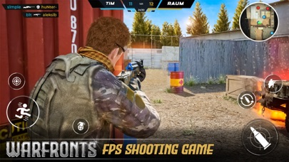 Warfronts Mobile: Fps Shooting Screenshot