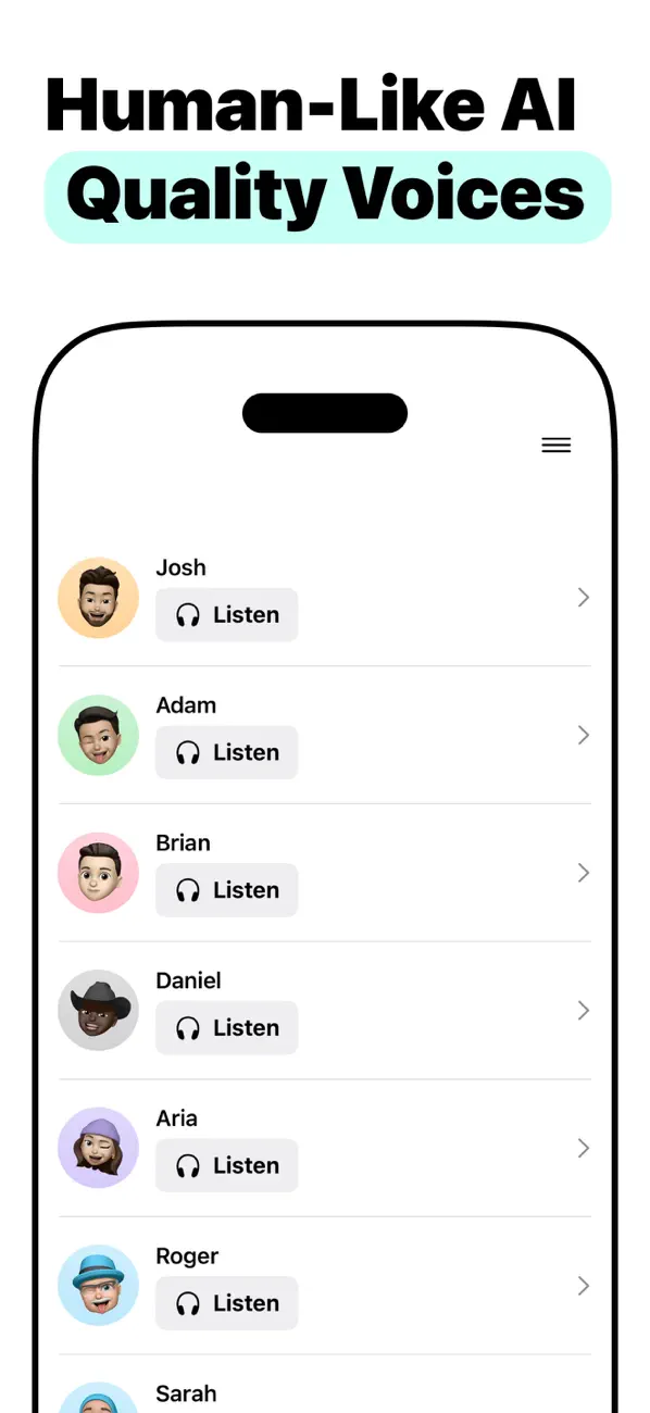 Screenshot #3 pour Labs AI : Text to Speech