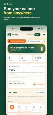 Trimly: Barber & Salon Booking Screenshot 7 of 7